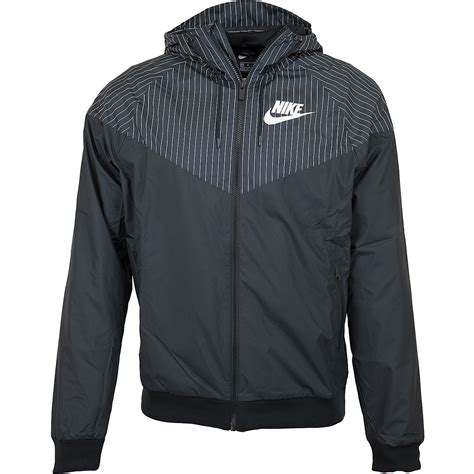 nike schwarz weiß jacke|Schwarz Jacken & Westen .